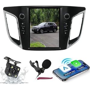 Android 15 Autoradio Navi voor H-yundai IX25 (2014) 10.4 ""Touchscreen Car Multimedia Player met draadloze carplay GPS-navigatie Bluetooth 5.0 HIFI FM 5G-WiFi SWC DSP MIC,4g+64g