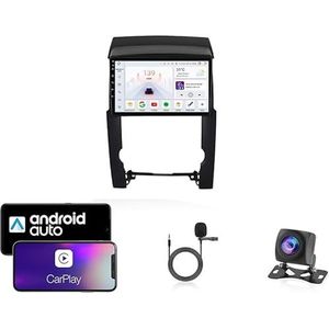 9 Inch Autoradio Compatibel voor Kia Sorento 2 2009-2012 met GPS Navigatie CarPlay Android Auto Acht-Core 4G Bluetooth WiFi MirrorLink Stuurwiel Afstandsbediening(T2 4 Core Wifi 2G+32G)