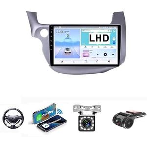 Android 13 Multimedia Stereo Video Speler Voor HONDA FIT JAZZ 2008-2013 Ondersteunt Car-play Android Auto/Bluetooth/FM AM RDS DAB+ Radio/Stuurbediening(NF-1 4Core 1+32G)
