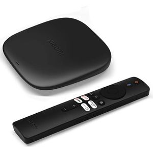 Xiaomi Mi TV Box S 3e Generatie - 4K Ultra HD Streaming Player | Dolby Vision & Atmos | 2GB RAM + 32GB ROM | Bluetooth 5.0 | Dual-Band WiFi | Netflix/Disney+ | Google TV | Zwart