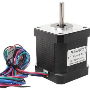 Stappenmotor Nema17 17HS8401S-1MD 48mm 4-aderige kabel voor apparaten monitor 3D-printer 42 stappenmotor 17