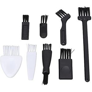 Elektrisch scheerapparaat Reinigingsborstel, 8st PP Scheermes Reinigingsborstel Stevig draagbaar zacht haar Stabiel voor computeraccessoires