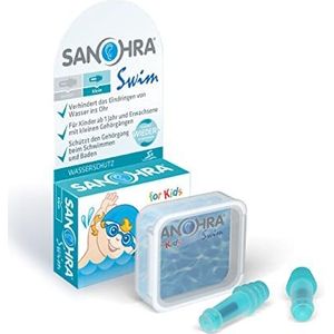 SANOHRA swim oordopjes voor kinderen - waterdichte oordopjes voor zwemmen - herbruikbaar - 1 paar - voor kinderen