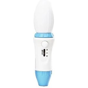 Pipetcontroller Levo capaciteit handmatige pipettor Pette pomp (0,1-100 ml) wordt geleverd met 3,0 um hydrofoob filter(Blue)