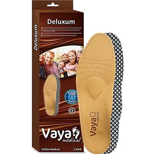 Vaya Deluxum Orthopedische inlegzolen Supination bij dwars- en langsvlakke voet verlaagde voet hielkussen maat 41