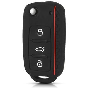 Autosleutel Hoesje Siliconen Afstandsbediening Sleutelhangerhoesje Voor Golf Voor Polo Voor Bora Voor Kever Voor Tiguan Voor Fabia Voor Superb Autosleutel beschermhoes