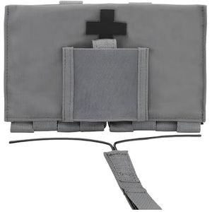 Tactische Medische Tas Met Snelsluiting - EHBO-doos For Buiten MOLLE-bevestiging, Zeer Sterk Nylon(BLK)