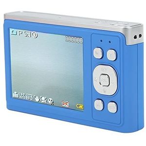Digitale Camera, 1/4 Inch Schroefconnector Draagbare Camera 2,88 Inch IPS HD-scherm met Video-opbergtas (Blauw)