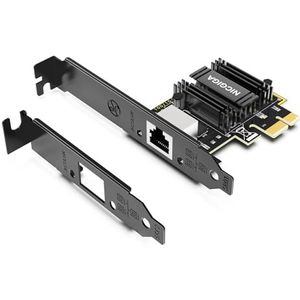5 Gb Base-T netwerkkaart, Realtek RTL8126 controller, NICGIGA 5G PCIe Ethernet-adapter met WOL-ondersteuning, netwerkkaart met RJ45 5Gbe poort, Windows 10/11/Windows Server/Linux