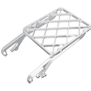 bagagedrager Motorfiets Bagagedragers Bagagedragerbeugel Ondersteuning Voor WR450F Voor WR250F WR 450F WR 250 WR 450F WR 250 WR 450F 2007-2015 Motorfiets bagagedrager(Zilver)