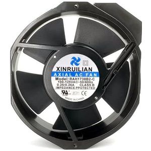 LMNCBVYA RAH1738B2-C 17CM Rack Cooling Fan - 100/125VAC, 0.25/0.26A, Cooling Solution for Electronics and Servers