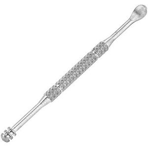 Oorschep, draagbare anti-allergische titanium spiraalvormige oorscheplepel Earpick-lepel, voor thuis