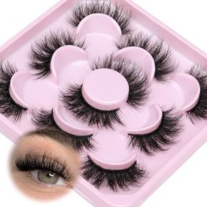 Flare Mink Fluffy Pack Fluttery 10D Multi-dimensionaal Volume 5 paar