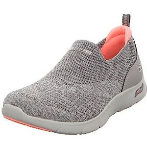 Skechers Dames Arch Fit Refine Don't Go Sneaker, HOUTSKOOL, 39 EU