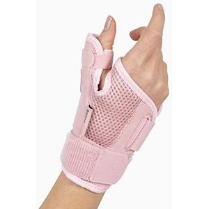 BraceUP Duimspalk Brace Rechterhand Linkerhand - Spica Spalk, CMC Duimbrace met Duimsteun, voor Artritis, Tendonitis, Carpale Tunnel Pijnverlichting en Duimverstuiking (Roze)