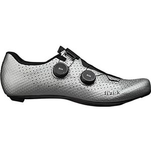 Fizik Unisex Vento Stabilita Carbon Sneaker, zilver/zwart, 7 UK, Zilver Zwart, 40 EU