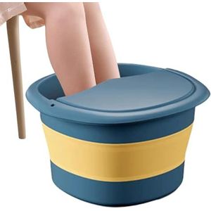 Emmer voor het weken van voeten,Opvouwbare voetwasbak met thermische isolatie | Huishoudelijke emmers voor het wassen van handdoeken, voetenbad, kleding wassen, opslag van toiletartikelen
