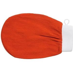 Badsponzen for volwassenen, badspons, mesh poef badspons, schuim Loofah spons (Size : Orange)