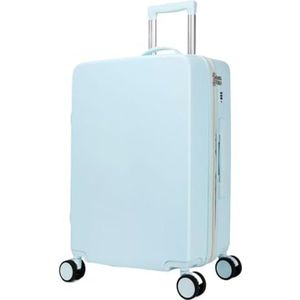 Bagage Kofferbagage Met Draaiwielen, Harde Koffer ABS Cijferslot Lichtgewicht Trolley Koffer (Color : B, Size : 20 in)
