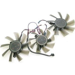 3 stuks 12V VGA-ventilator voor iGame GTX 1080 1070 VuLcan X Top AD grafische kaart koelventilator 4-draads 4-pins