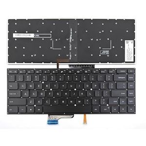 Voor Xiaomi MI Pro 15.6"" TM1701 TM1707 181501 171501 Laptoptoetsenbord US met achtergrondverlichting