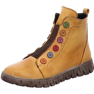 Gemini enkellaarzen voor dames 337135-02, grootte:, kleur:Geel