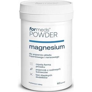 Formeds - Magnesiumpoeder - 55,8 g - Veganistisch - Zonder Toevoegingen