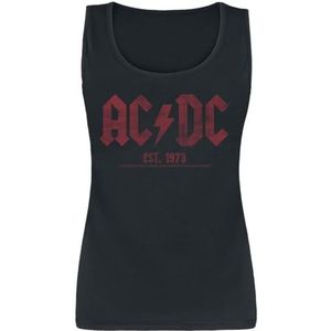 AC/DC Est. 1973 Tanktop zwart 3XL 100% katoen Band merch, Bands, Duurzaamheid
