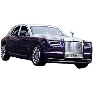 For:Gegoten Auto's 1:28 Gegoten Modelgeluid Voor: Rolls-Royce Phantom Alloy Luxury Car Verzamelbare Decoraties (Color : D)
