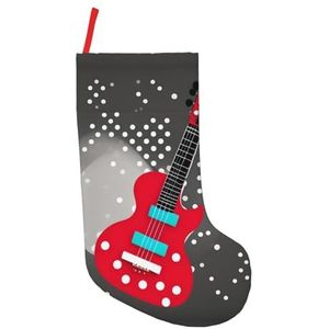 stujvc Polka Dot Music Note Extra Grote 18 inch Kerst Kousen, Perfecte Kous Stuffers Voor Volwassenen Kerstboom Opknoping