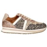 Liu Jo - Glitter Gold Sneakers Wonder 629 - Veelkleurig - 100% Polyester