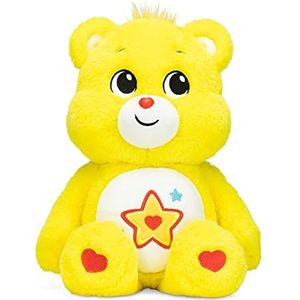 Care Bears Basic Fun 22409 Superstar Bear, 35cm Collectable Cute Plush Toy, Soft Toys & Cuddly Toys for Children, Cute Teddies Suitable for Girls and Boys Aged 4 Years +