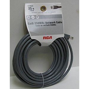 RCA Cat6 Netwerkkabel 25 ' Grijs