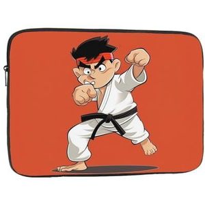 Cartoon Karate Laptop Case Laptop Sleeve Bag Draagbare Laptop Tas Shockproof Beschermende Computer Tas 13 inch