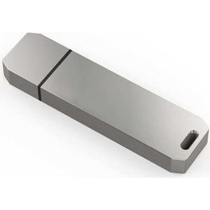 TWDYC SSD Externe Solid State Drive 1 tb/512 gb/128 gb/64 gb, USB 3.2 Gen 1 draagbare mobiele harde schijf back-upopslag voor pc-desktop, laptop, Macbook (512 GB, zilver)