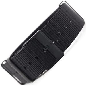 dayeer Nylon NAVO Premium veiligheidsgordel horlogeband voor 007 militaire armband horloge polshorloge band (Color : Black(Black Buck), Size : 20mm)