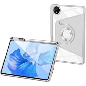 360° Rotatiehoes Geschikt for Huawei Matepad 11.5S/11.5""S 2024 Matepad Air 11.5 Magnetische hoes Roterende afneembare achterkant(Gray,Matepad 11.5""S 2024)