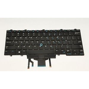 Dell Latitude E5480 US Engels Layout QWERTY DualPointing Backlit Toetsenbord D19TR