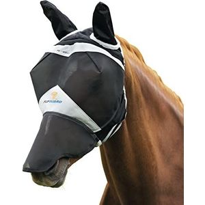 Shires Vliegenmasker Profi Zwart - Zwart - PONY