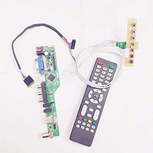 voor LTN140AT01-001/G01/G03/G04 VGA+HDMI+AV+USB+RF 1366* 768 LVDS 40Pin WLED 14 inch Notebook PC TV Screen Controller Drive Board kit (LTN140AT01-G03)