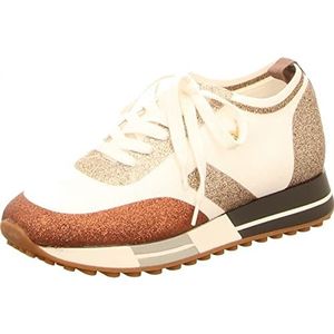 La Strada 2101810-4522 white/beige knitted+gold line 2 white 3028