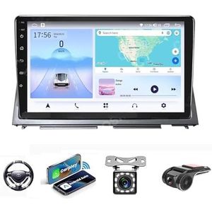 Android 13 Auto Stereo MP5 Player 9'' Screen Autoradio Voor Honda Freed Spike 2003-2007 Car-play Android Auto GPS-navigatie Bluetooth RDS FM AM DAB+ Radio Stuurbediening Voice Control(NF-5 8Core 4+6