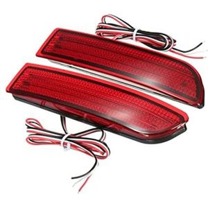 ledachterlichten 2 Stuks Auto Led-achterlicht Parkeerrem Achterbumper Reflector Lamp Voor Toyota Voor Avensis/Voor Alphard Mk I/Voor RAV4 Achterlicht LED(Rood)