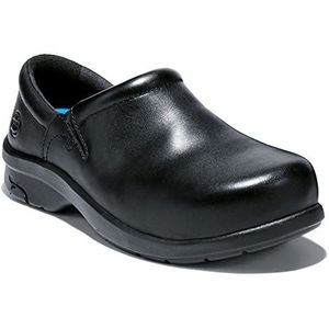 Timberland PRO Women's Newbury ESD Slip-On,Black,7.5 M US