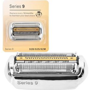 Braun - Serie 9 - Scheerkop - Zilver - Vervanging voor 9040s 9080cc 9093s 9095cc