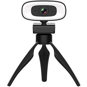 Paopaoldm 2 K Webcam Met Microfoon USB Autofocus Computer Camera Voor W/3 Gear Vullen Licht Voor Laptop Desktop Rotat