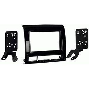 Metra 95-8235B Double DIN Dash Installation Kit for 2012 Toyota Tacoma Vehicles (Black)