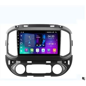 ZWCLSH Android Radio Compatibel met Chevrolet Colorado 2 2014-2022 Autoradio GPS-navigatie 9 Inch QLED Touchscreen Draadloze Carplay Android Auto 4G LTE Wifi SWC DSP Achtercamera, 2NF