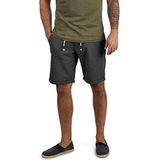 Blend - Lias - Korte Linnen Bermuda - Grijs - Regular Fit