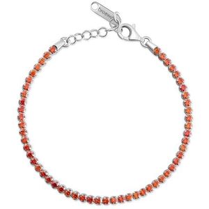 Brosway Fancy women's tennis bracelet in 925 silver with orange zircons FVO21